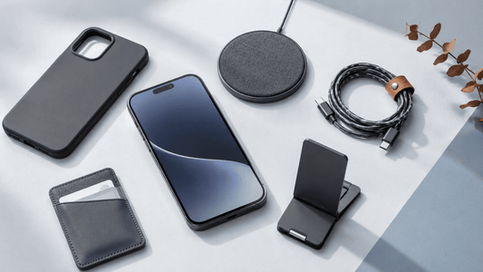 スマートフォンとケース、充電器などのスマホアクセサリー