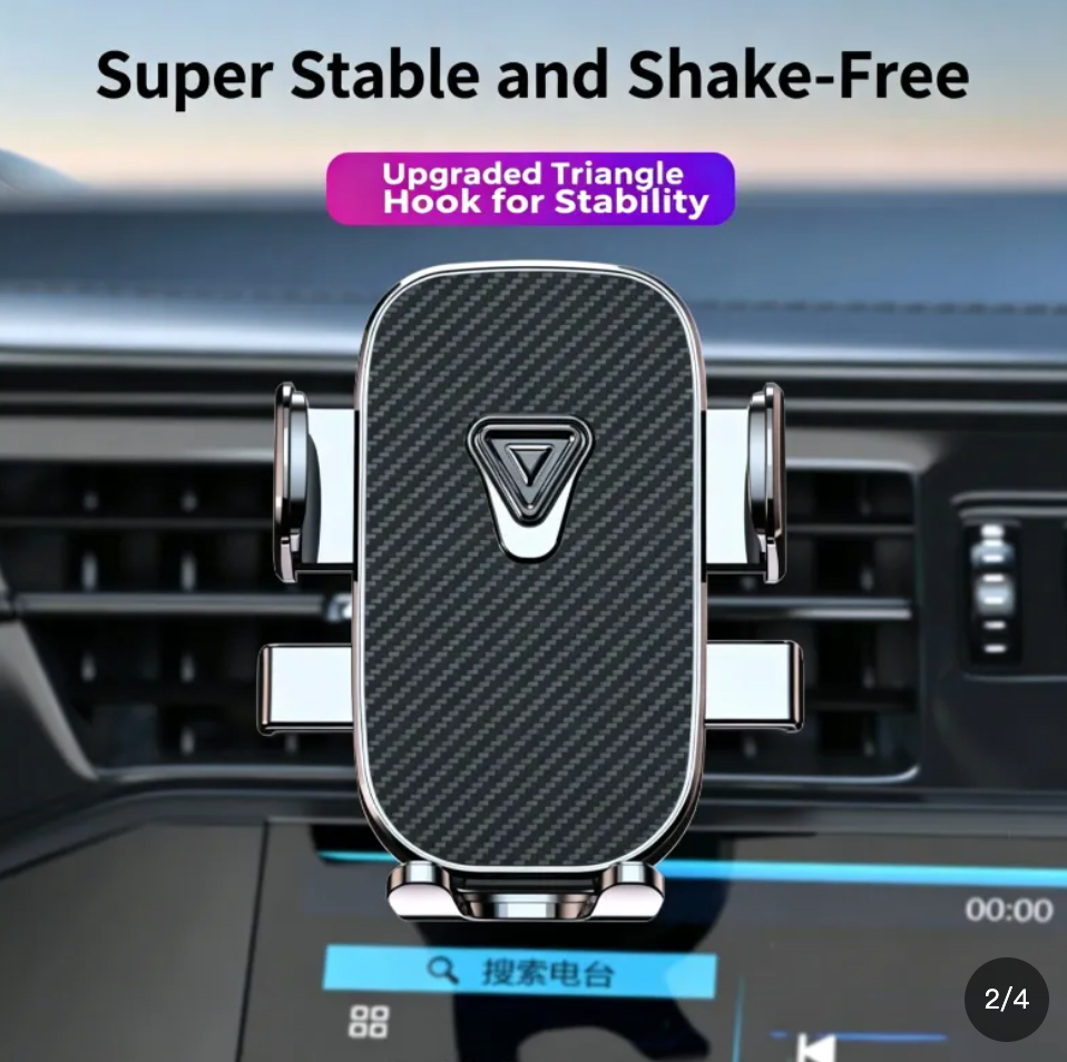 In-car smartphone holder | Compatible with air vents