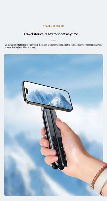 Adjustable Magnetic Smartphone Stand | Foldable, Desktop, Portable