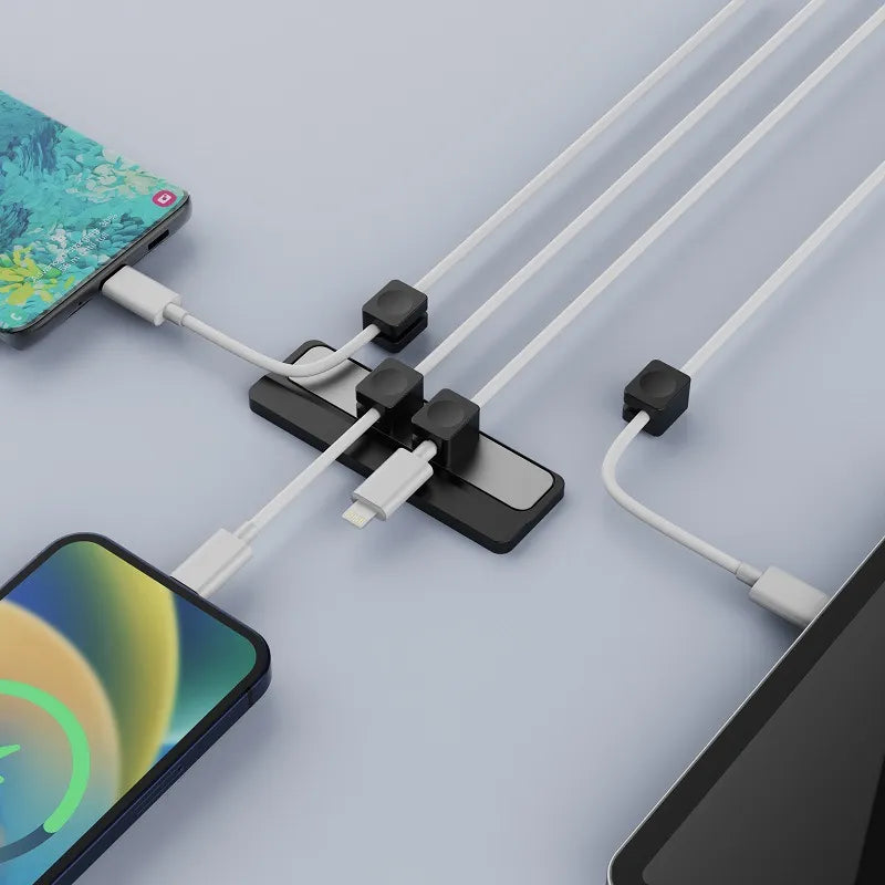 Magnetic Cable Holder | Tidy Up Your Desk Cables