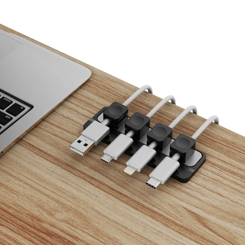 Magnetic Cable Holder | Tidy Up Your Desk Cables