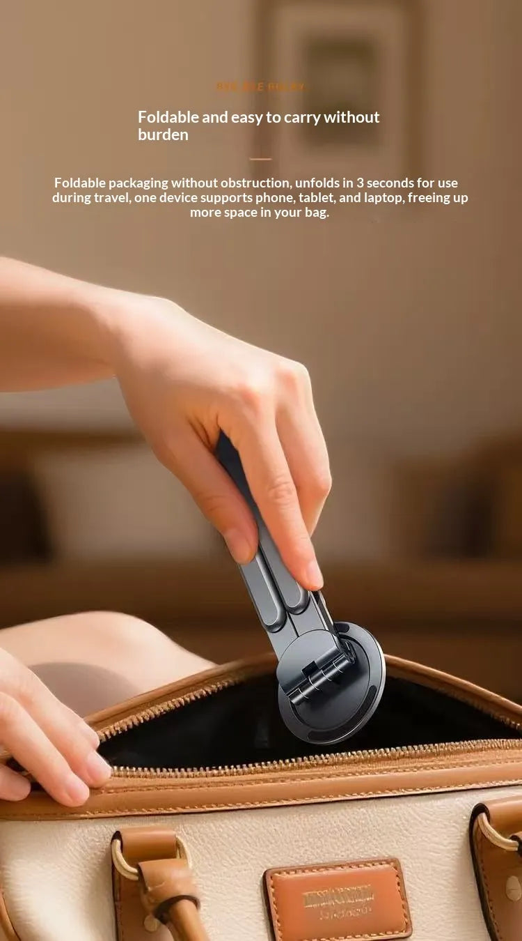 Adjustable Magnetic Smartphone Stand | Foldable, Desktop, Portable