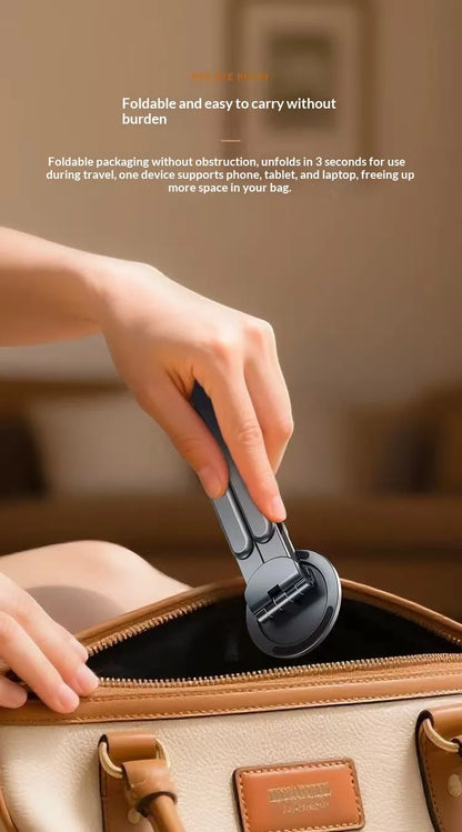 Adjustable Magnetic Smartphone Stand | Foldable, Desktop, Portable